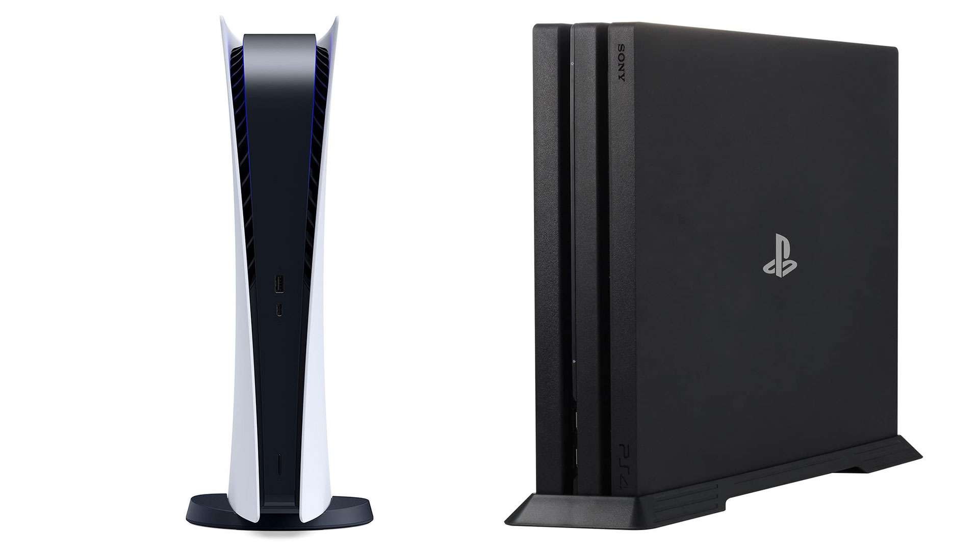 PS4 PS5 side by side