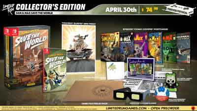 Sam & Max Save the World gets Limited Run physical release on PC and Switch