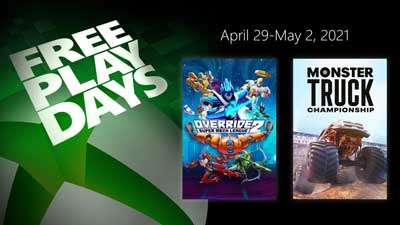 Xbox Free Play Days: Override 2 and Monster Truck Championship