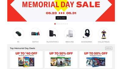 GameStop Memorial Day Sale 2021