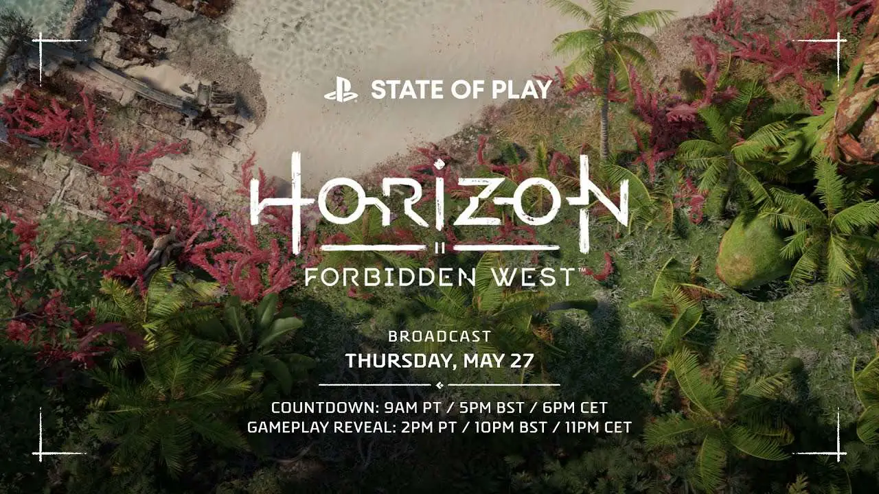 Horizon Forbidden West State of Play confirmed for May 27