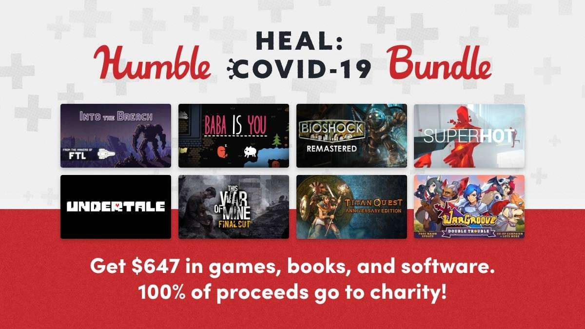 Humble Heal: COVID-19 Bundle out now