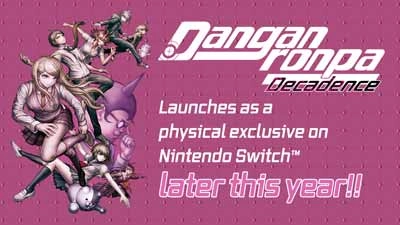 Danganronpa Decadence announced for Nintendo Switch