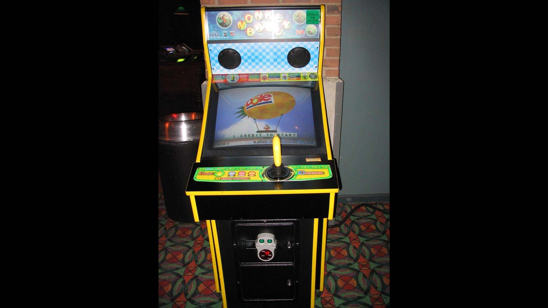Monkey Ball arcade cabinet