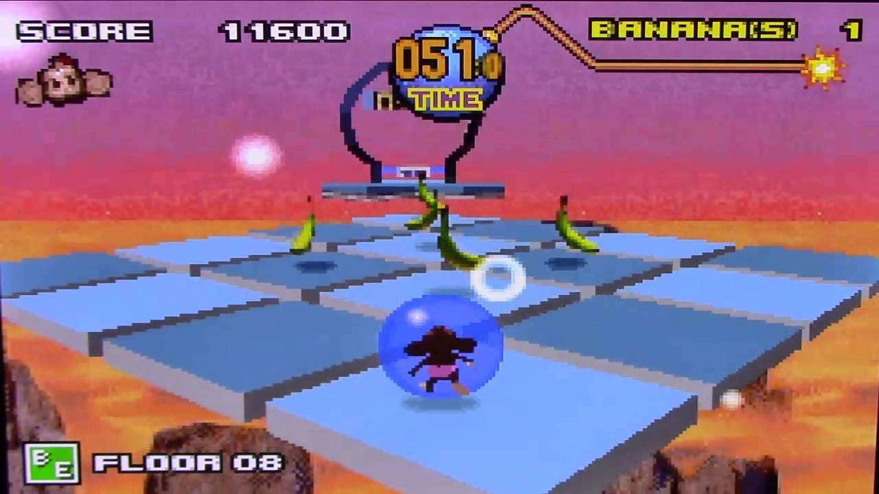 Super Monkey Ball Jr. GBA screenshot