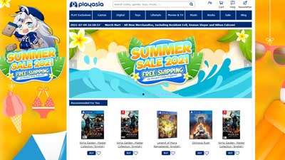 Playasia Summer Sale 2021 offers deals and free shipping