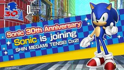 Sonic is becoming a demon in Shin Megami Tensei: Liberation Dx2