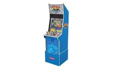 Street Fighter II Champion Edition Arcade Cabinet and Stool now available