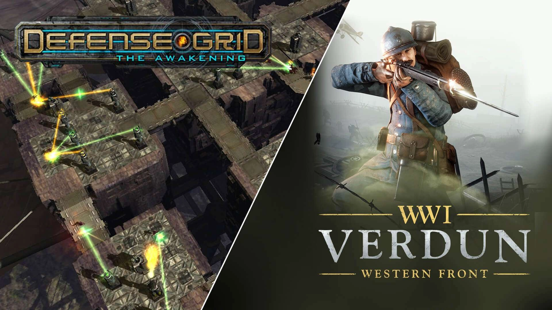 Verdun and Defense Grid: The Awakening are free at Epic Games Store