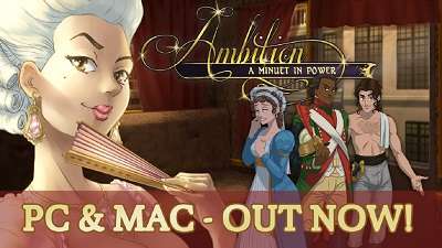 Ambition: A Minuet in Power is out now on PC and Mac