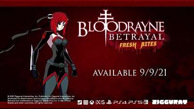 BloodRayne Betrayal: Fresh Bites release date announced