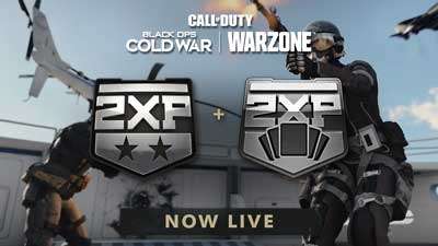 Call of Duty: Black Ops Cold War and Warzone double XP weekend starts now