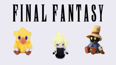 Final Fantasy plushies are now available for pre-order at Playasia