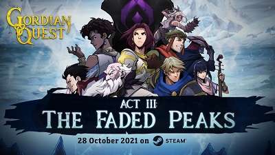 Gordian Quest launches Act III: The Faded Peaks update
