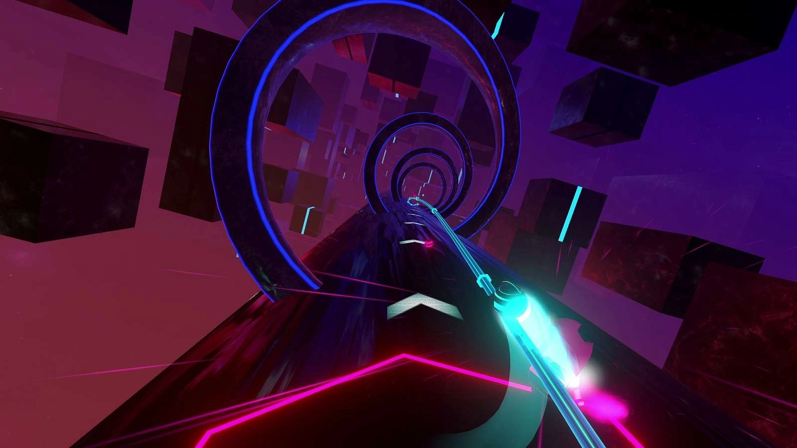Synth Riders Spiral Mode Screenshot
