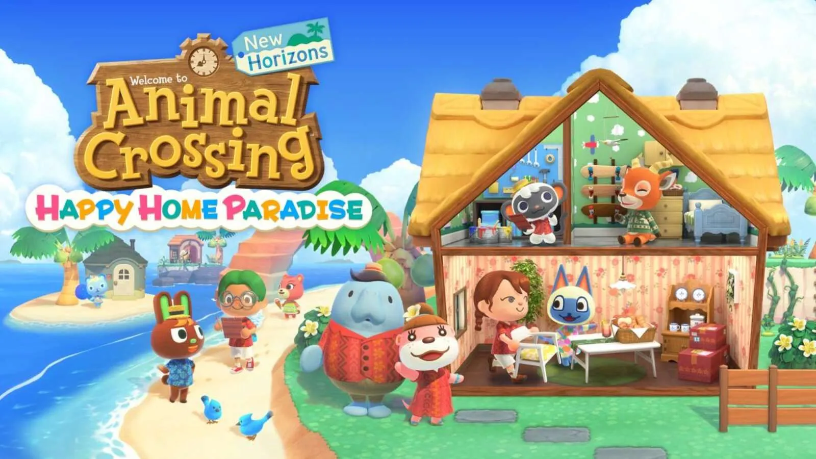 Animal Crossing: New Horizons Happy Home Paradise and the 2.0 update