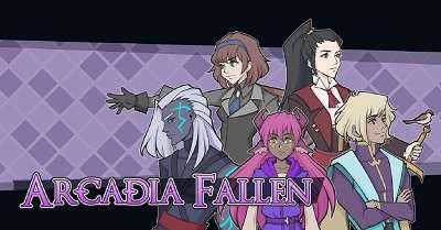 Arcadia Fallen is a fantasy visual novel coming to PC and Switch this month