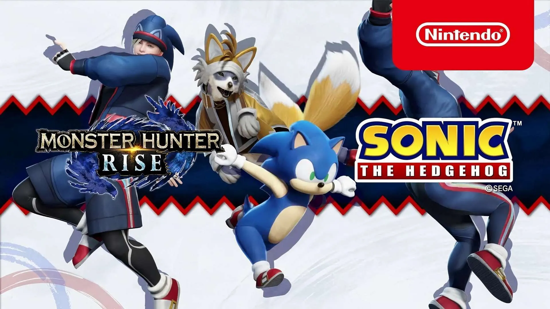 The Monster Hunter Rise - Sonic the Hedgehog Collaboration
