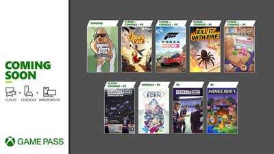 Forza Horizon 5, GTA: San Andreas, and more coming soon to Xbox Game Pass