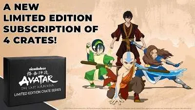 Avatar: The Last Airbender Limited Edition Loot Crate Series announced