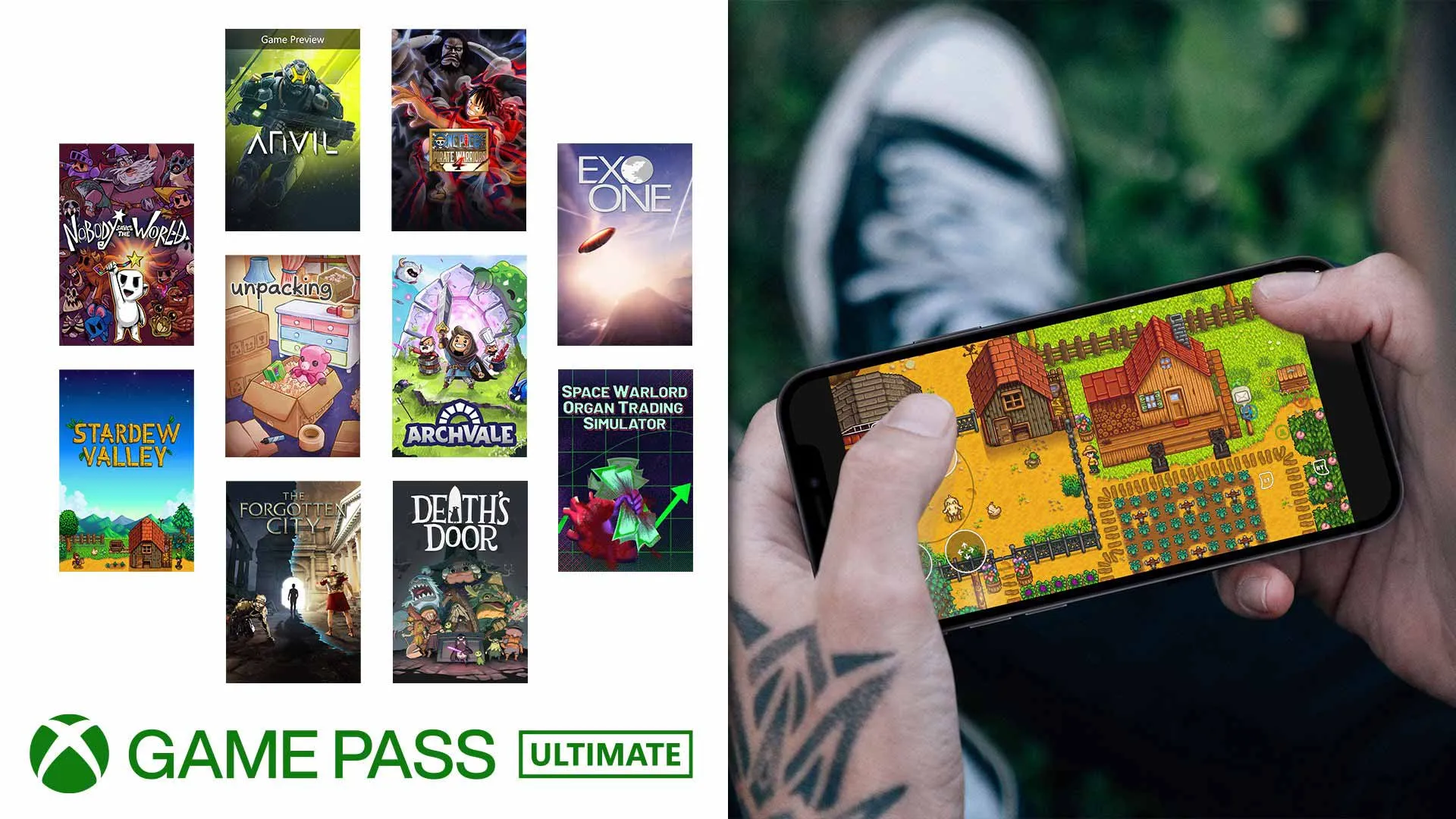 Stardew Valley, Unpacking, and more get touch controls on Xbox Game Pass