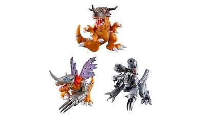 Pre-orders open for Dynamotion three figure Digimon set
