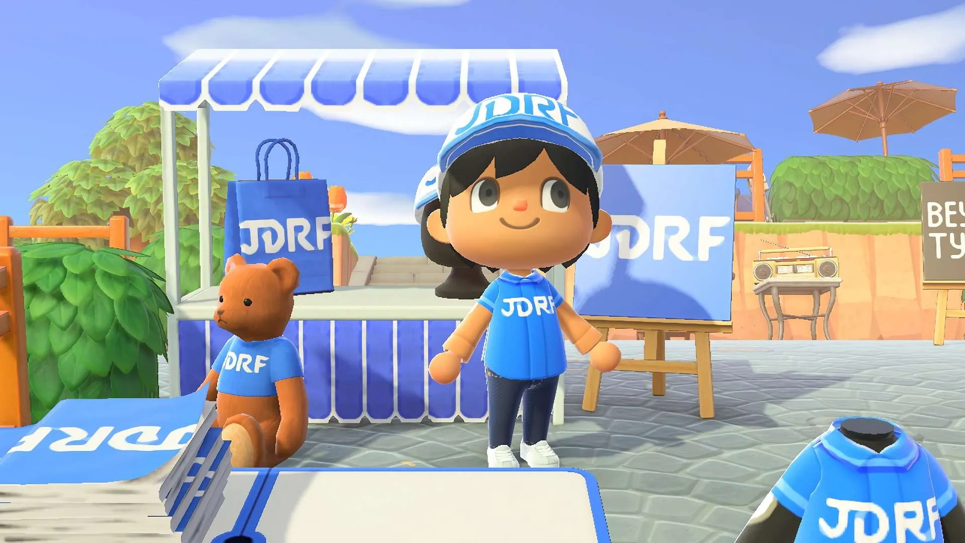 JDRF Animal Crossing