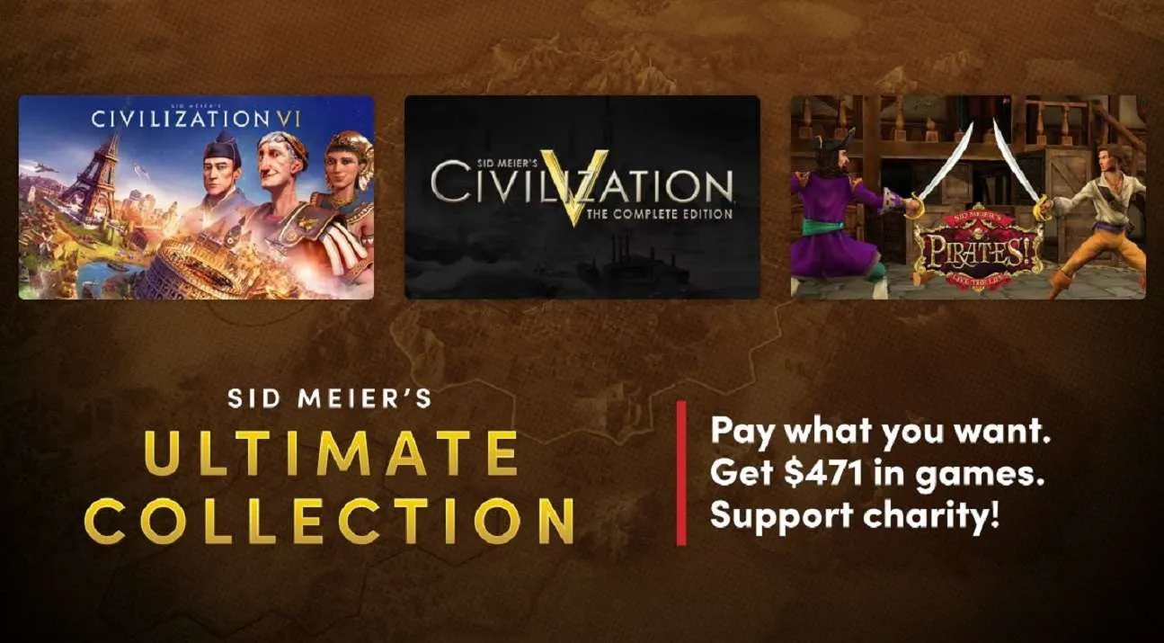 Get $471 in games for cheap with Humble Bundle's Sid Meier's Ultimate Collection