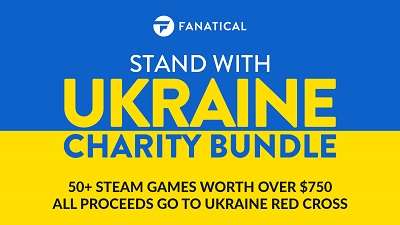 Fanatical’s Stand With Ukraine Charity Bundle offers 50 games for $15
