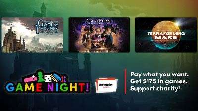 Humble Game Night Bundle features digital board games and card games