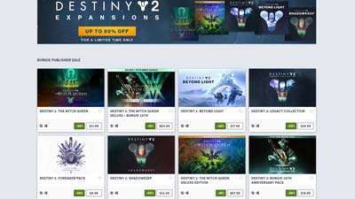 Humble Store’s Bungie Publisher Sale features Destiny 2 expansions