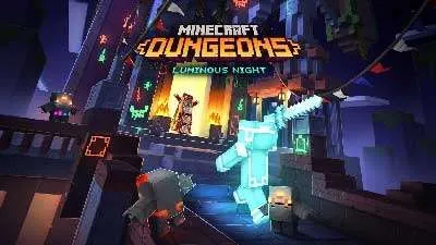 Minecraft Dungeons: Luminous Night launches