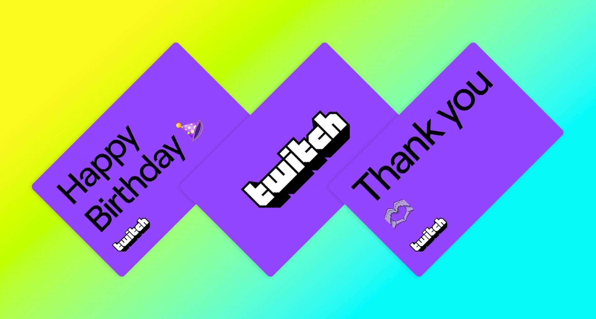 Twitch gift cards are now available in Australia, Canada, and the UK
