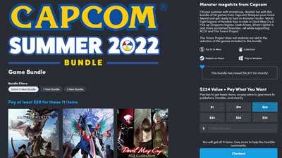 Humble Capcom Summer 2022 Bundle out now