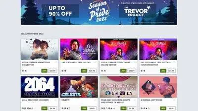 Humble Store’s Season of Pride Sale benefits The Trevor Project