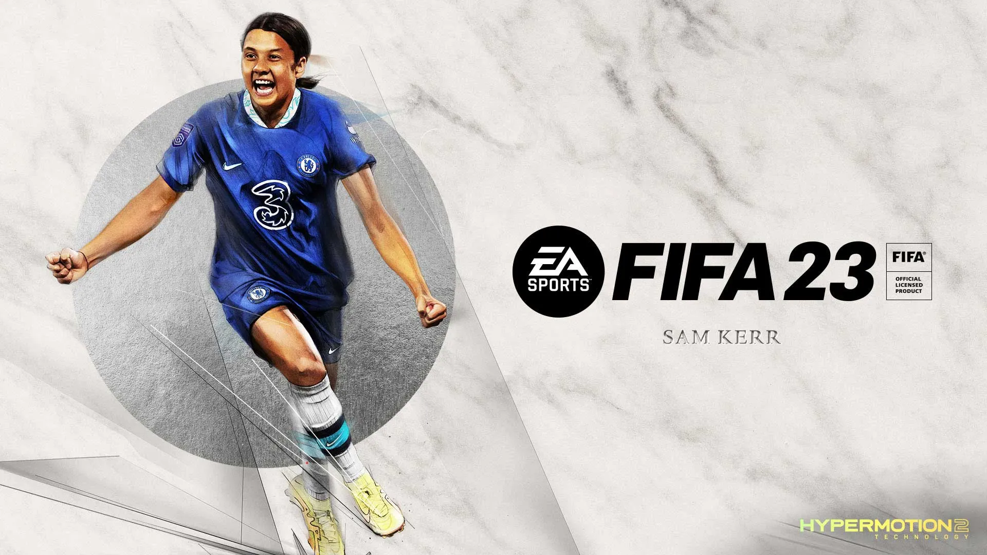 FIFA 23 cover features Sam Kerr, franchise's first female cover athlete