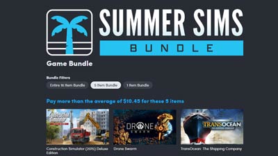 Humble Summer Sims Bundle out now