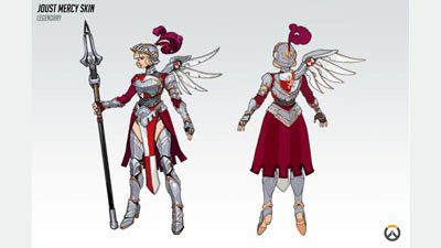 Royal Knight Mercy skin debuts in Overwatch League