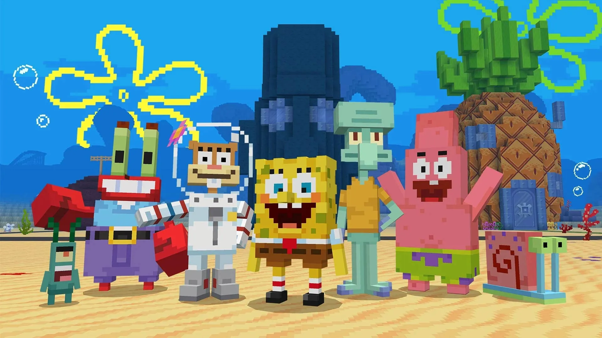 Minecraft SpongeBob SquarePants DLC lets you visit Bikini Bottom