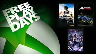 Xbox Free Play Days: Saints Row IV, Assetto Corsa Competizione, The Crew 2