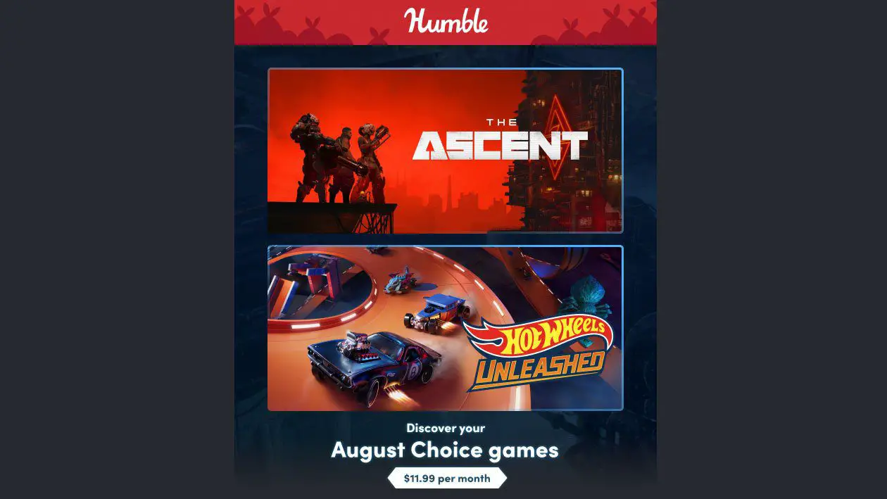 The Humble Choice lineup is here for August 2022