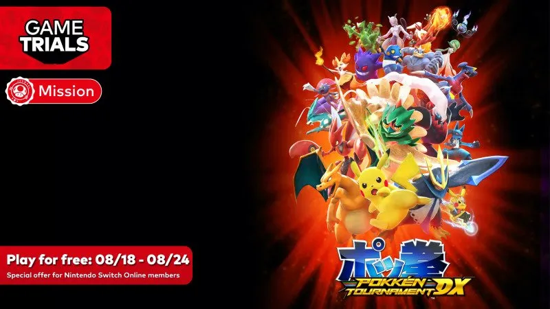 Pokkén Tournament DX is free to play for Nintendo Switch Online subscribers