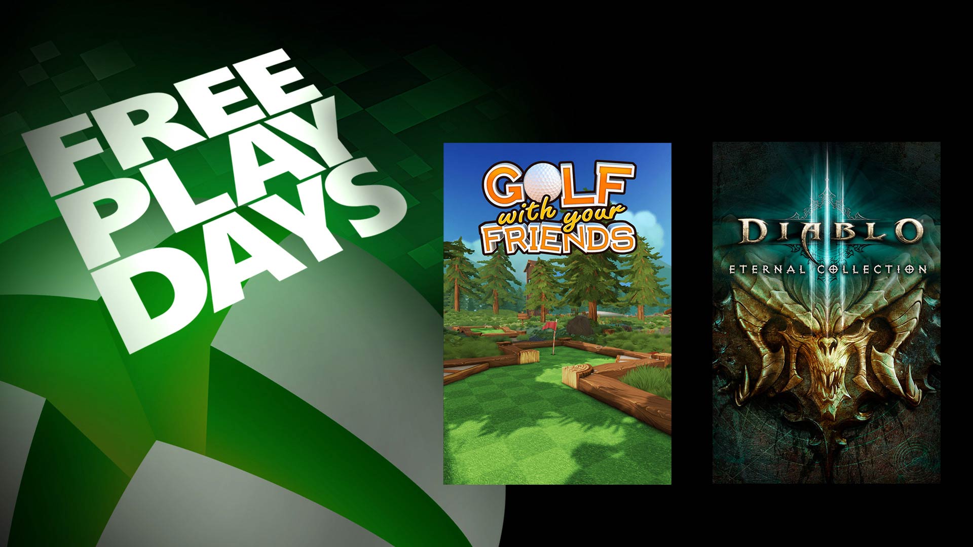 Diablo III: Eternal Collection and Golf With Your Friends free to play on Xbox this weekend