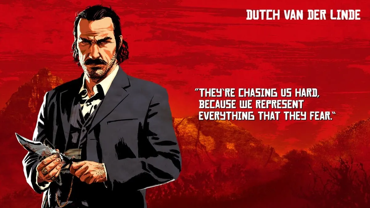 Dutch van der Linde - Red Dead Redemption I & II 5 Most Manipulative Video Game Characters