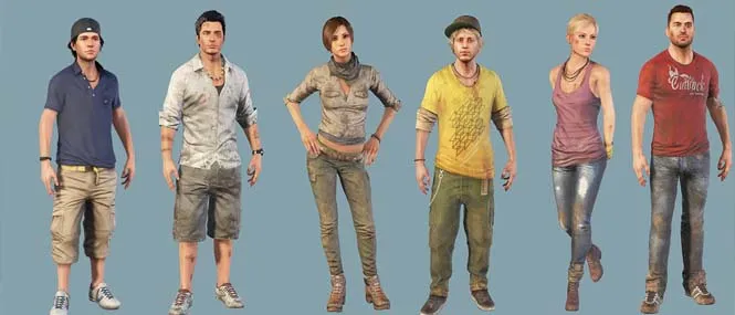 Far Cry 3 characters