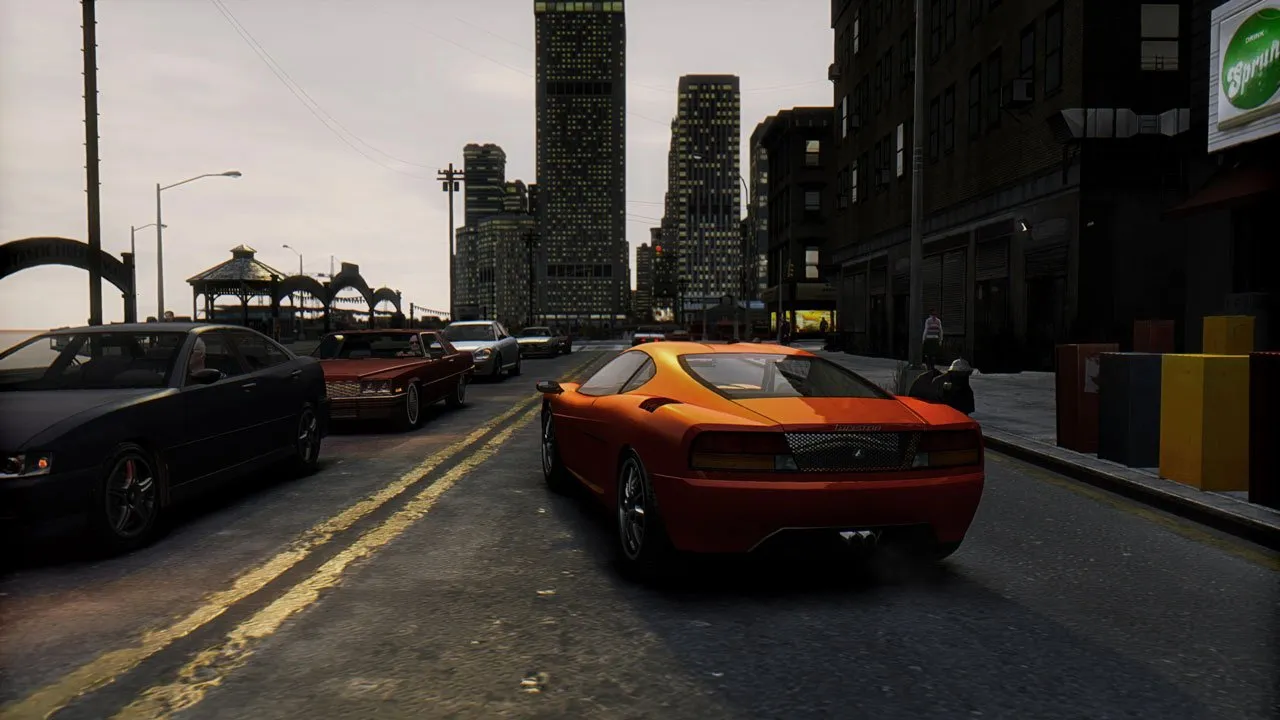 Grand Theft Auto IV Cinematic IVisuals Mod