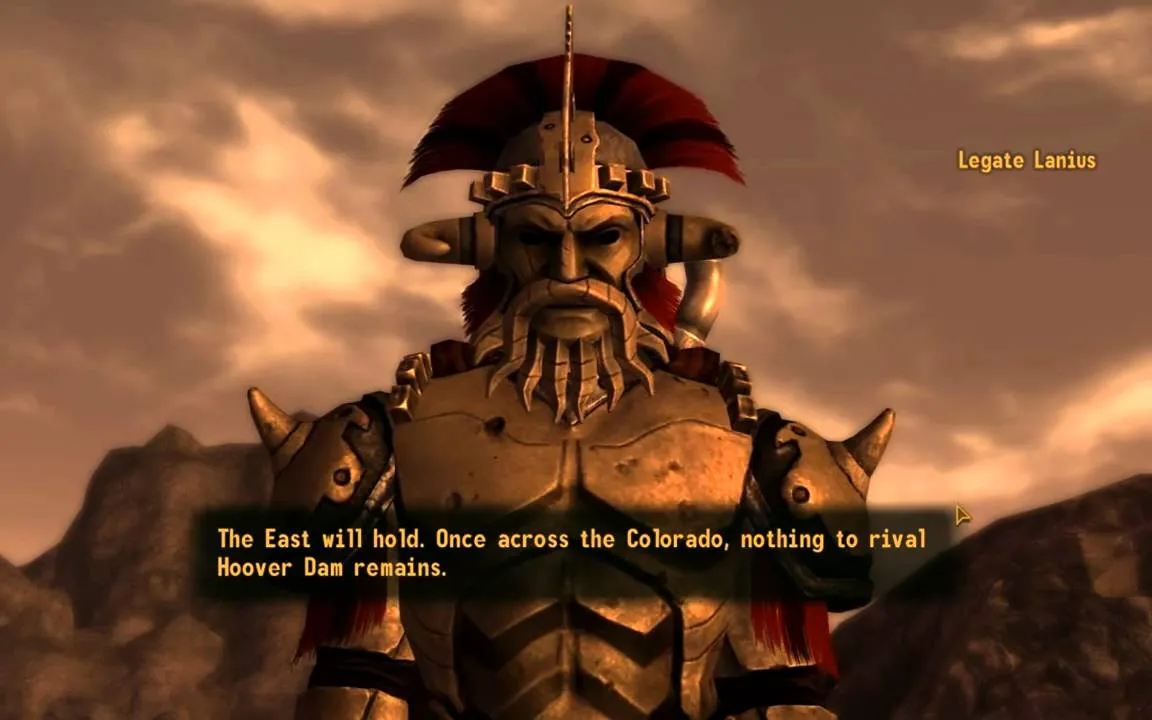 Legate Lanius from Fallout New Vegas