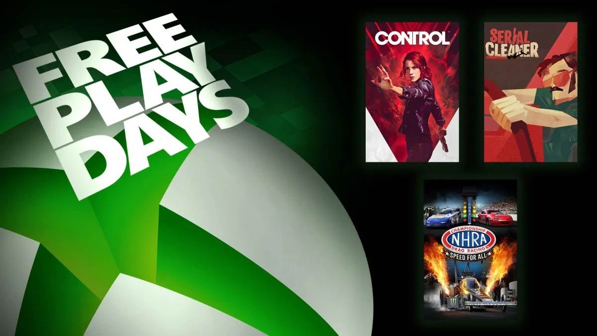 Xbox Free Play Days: Control, Serial Cleaner, NHRA Championship Drag Racing