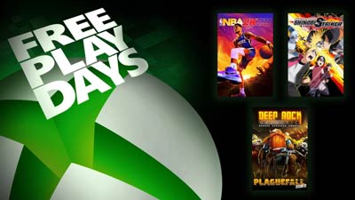 Xbox Free Play Days: NBA 2K23, Naruto to Boruto: Shinobi Striker, Deep Rock Galactic