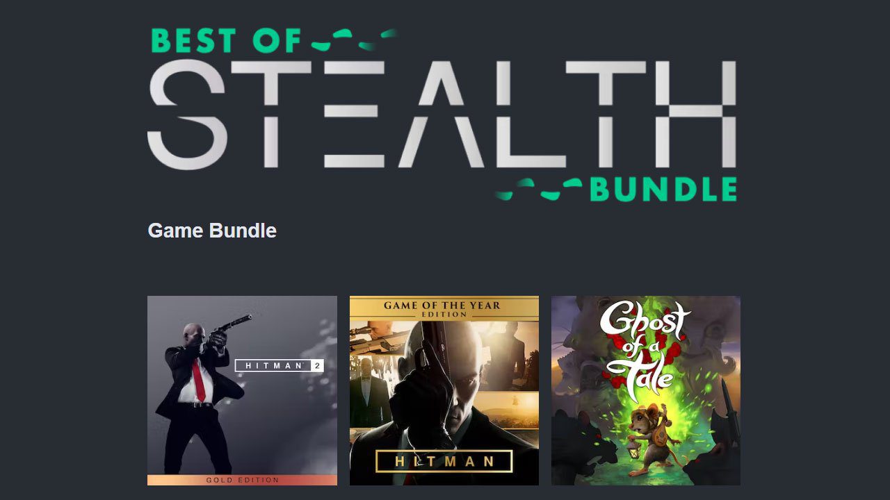 Humble Bundle packs Hitman, Hitman 2, Styx, and more stealth games in encore bundle
